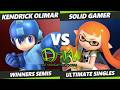 DAT Smashdown TOP 8 - Kendrick Olimar (Mega Man, ROB, Y Link) Vs Solid Gamer (Inkling, Steve, Banjo)