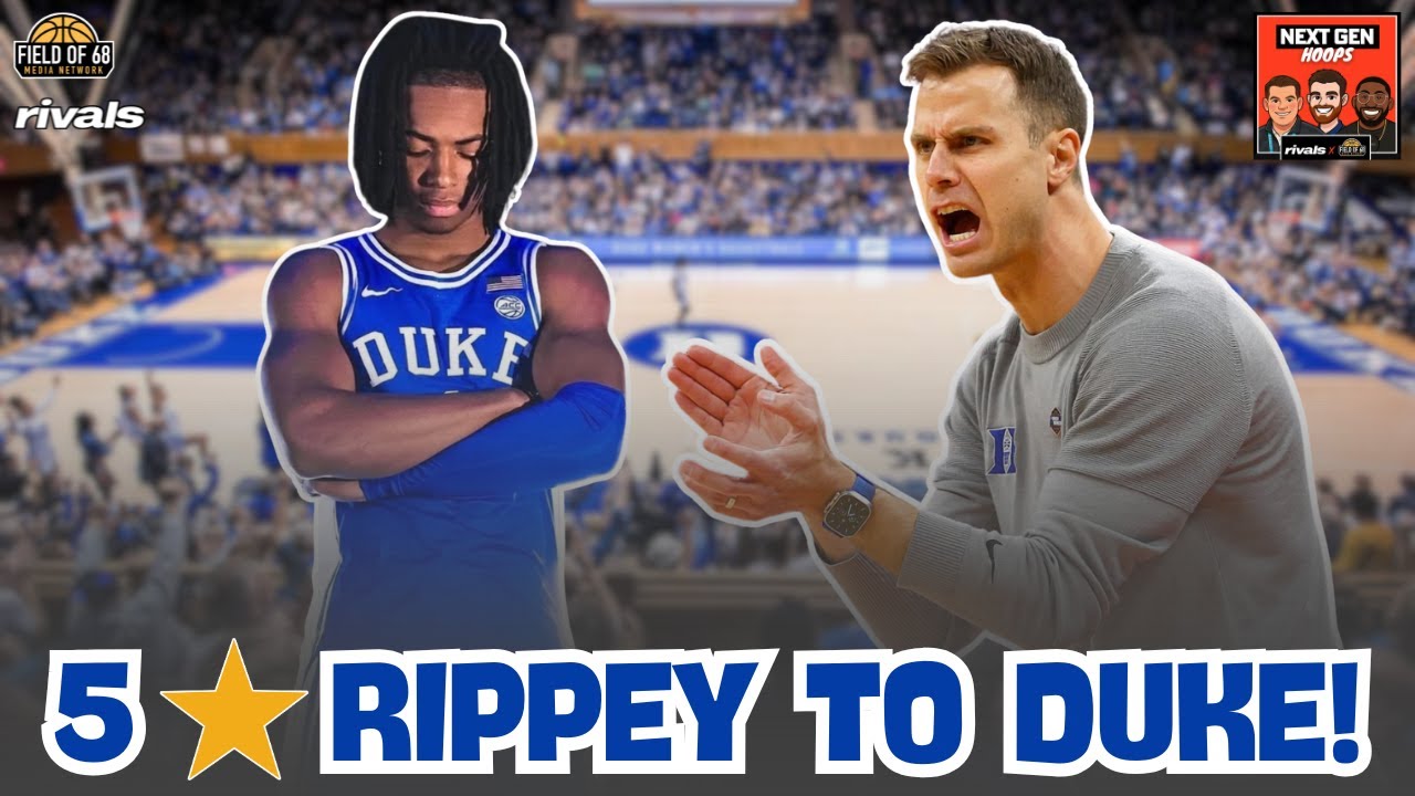 BREAKING: 5-Star PG Deron Rippey Jr. COMMITS To Duke! | INSTANT ...