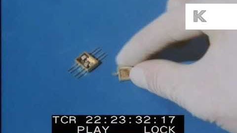 1980s Technology, Semiconductors, Silicon Chips