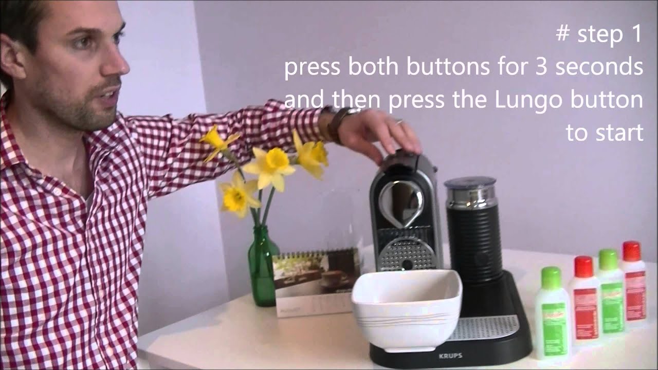 to: Descale Nespresso in simple steps - YouTube