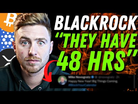 BLACKROCK GIVES YOU 48 HOURS TO BUY BITCOIN!!! THE AMOUNT OF MONEY THAT WILL FLOW WILL MAKE YOU SICK