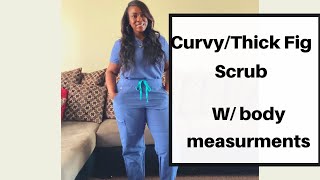 Curvy/ Thick Fig Scrub Tryon Details