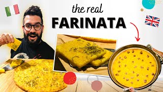 CHICKPEAS FARINATA it's NOT a PANCAKE, it's NOT a FLATBREAD | it's EASY and TASTY