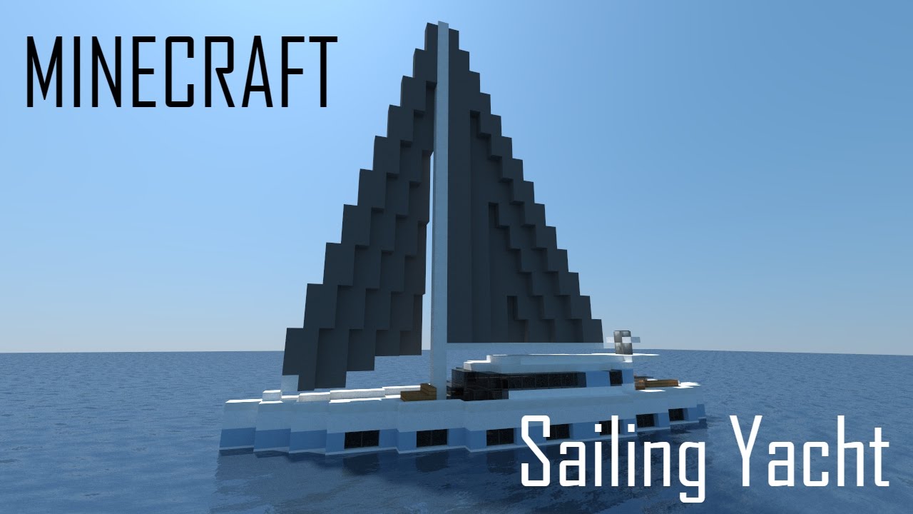 Minecraft Sailing Yacht Full Interior Download Youtube Minecraft Minecraft Blueprints Minecraft Designs