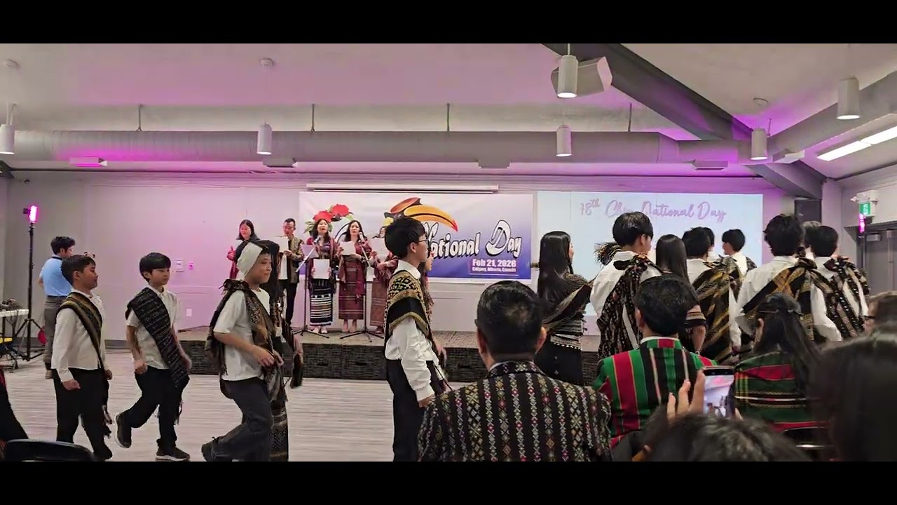 Sar lam Hakha Culture danceAlberta Canada 