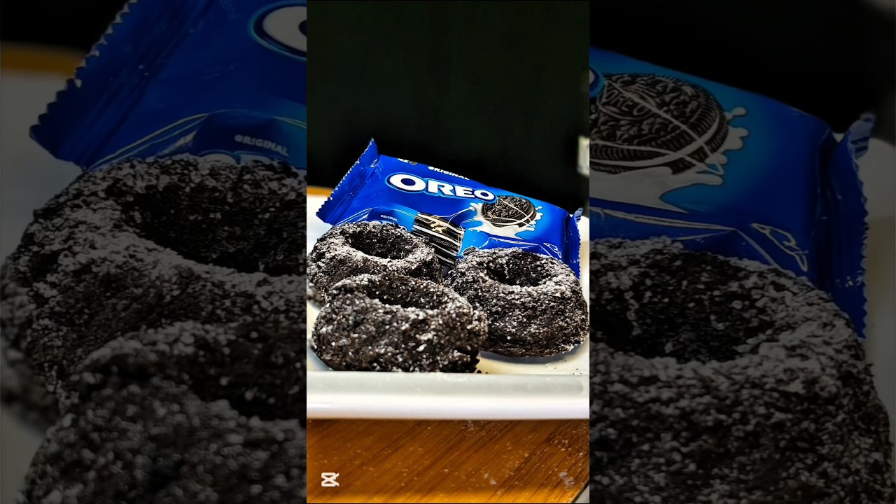 Oreo Donuts 🍩 | #shorts | ft. ONLY 3 INGREDIENTS 😯
