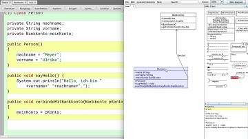 Assoziationen Mit Bankkonten -- Eine Java-Beispielumsetzung