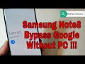 BOOM!!! Samsung Note8 SM-N950F. Remove Google Account. Bypass FRP.