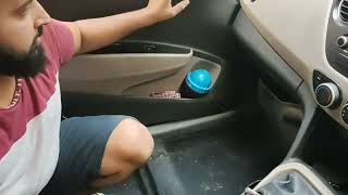 How to remove i10 car floor Matt for cleaning | How to remove water from inside a car.