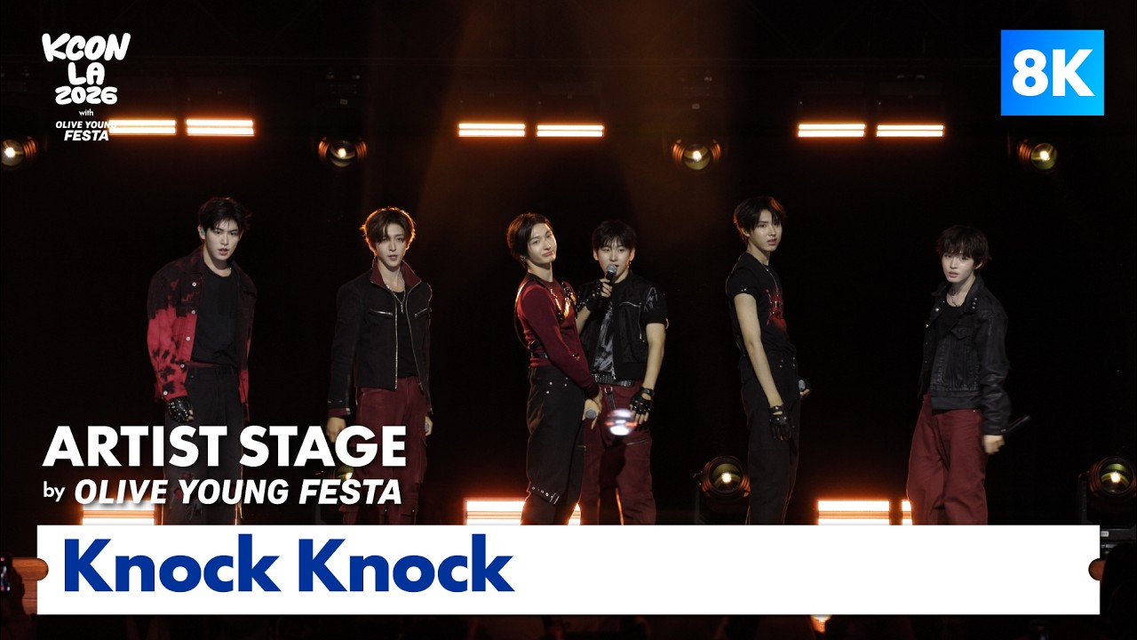 8K] KickFlip(킥플립) - Knock Knock | ARTIST STAGE FULL CAM | KCON