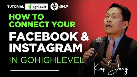 How to Connect Your Facebook & Instagram to GoHighLevel 🚀