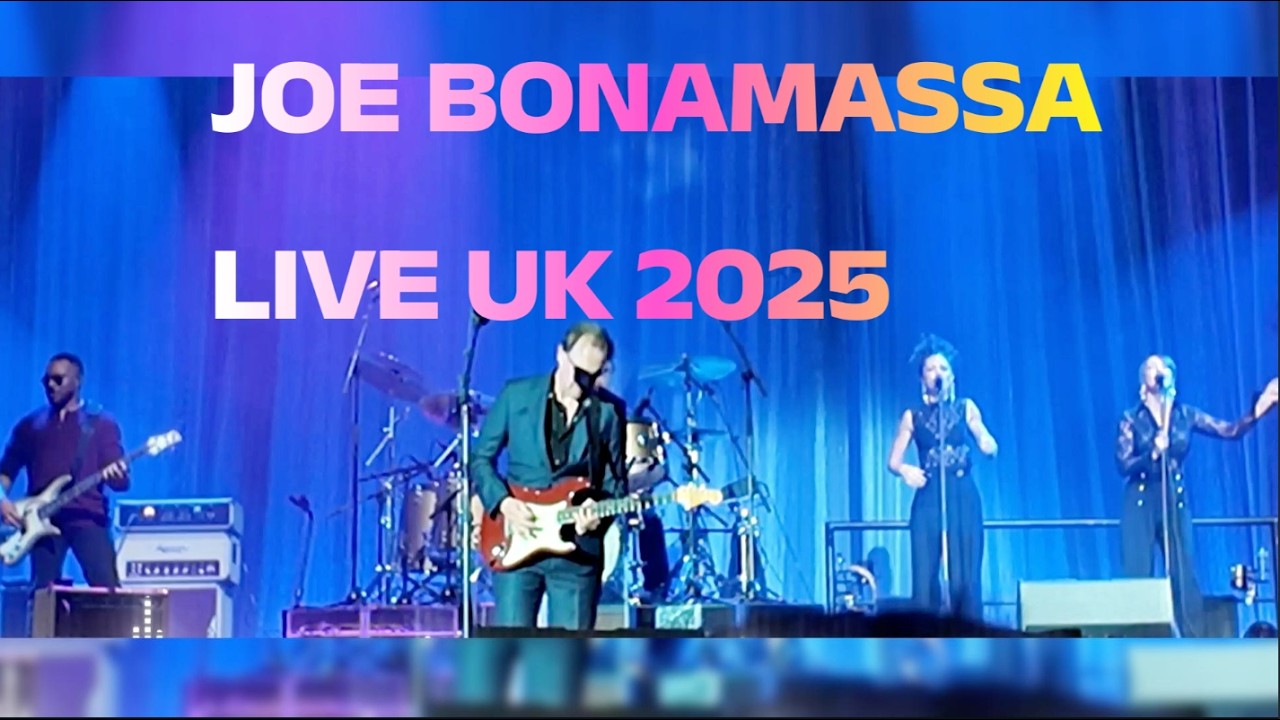 Joe Bonamassa Live on Stage 2025 Tour