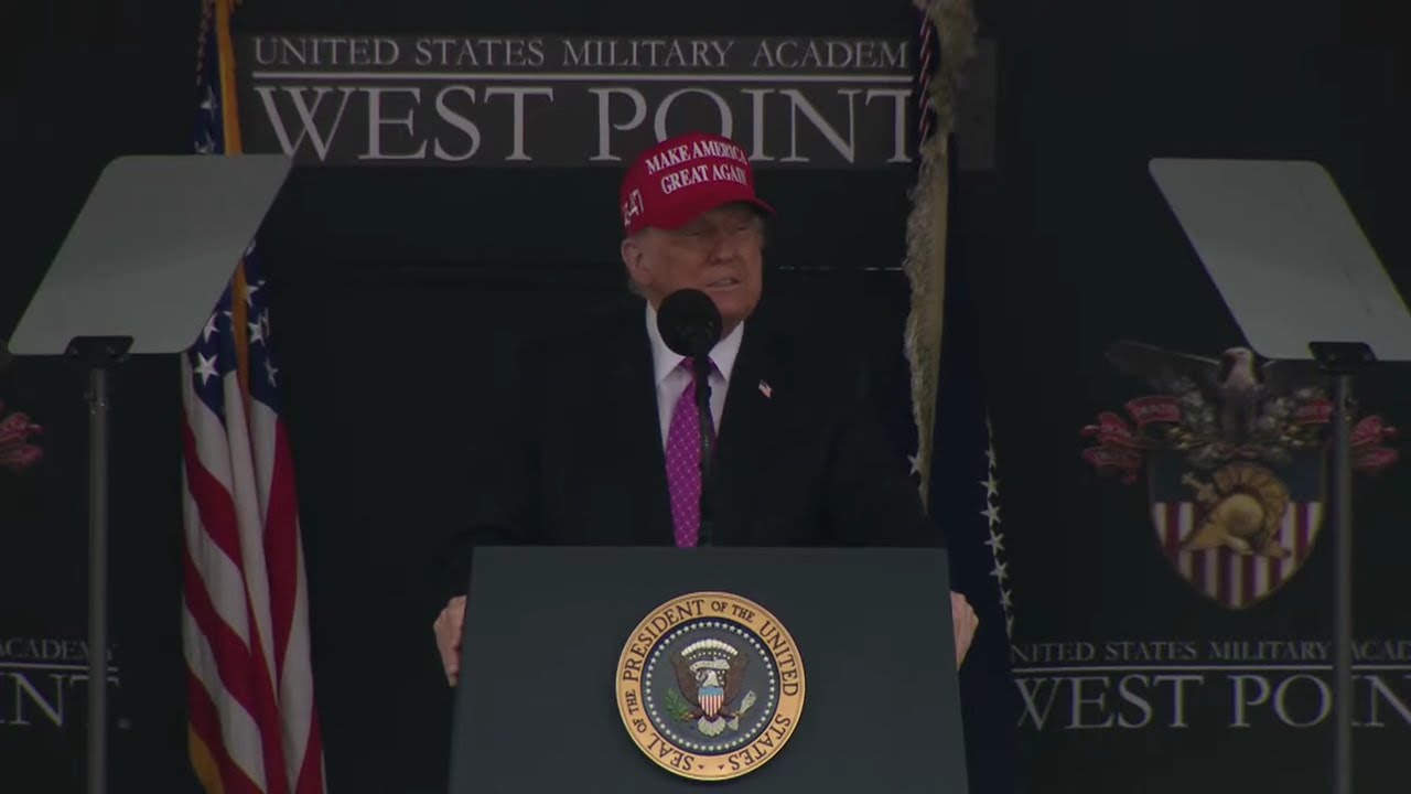 President Trump Addresses the Army Academy’s Class of 2025