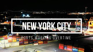 United States Supply Chain Shortage | New York City Ports Working Overtime | Shipping Shortage￼