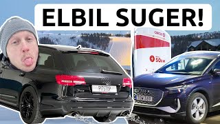 FASTER and CHEAPER than an EV - I took the V10 on a ski-trip! | RS6 V10 | Gasoline consumption |