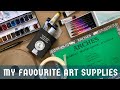My Favourite Watercolour Art Supplies + My Setup Process