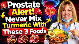 Men Over 60: Never Mix Turmeric With These 3 Foods | Hidden Prostate Danger | Dr. Sofia