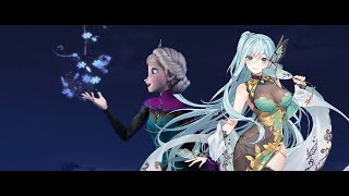 SynthV AI Cangqiong singing Let it go in 25 languages