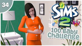 SHE'S SO OVER THIS PREGNANCY!! 🍼 | The Sims 2 100 Baby Challenge - Part 34