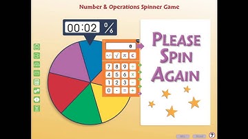CC7300 Number & Operations Gr. PK-2: Spinner Game Mini