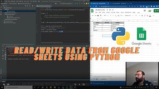 Read and Write data from google sheets using Python