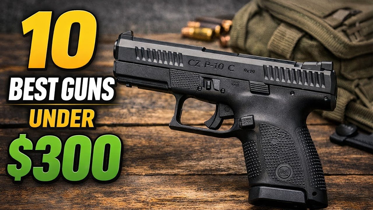 Топ-10 лучших пистолетов стоимостью до 300 долларов в 2026 году