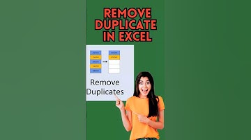 Remove Duplicates Fast in Excel!