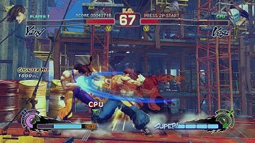Super Street Fighter IV 4 Arcade Edition playthrough with Yang (Hard) difficulty