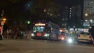 MaBSTOA Bus | Bx11 & Bx18 Night Buses at West 170th Street & Jerome Avenue