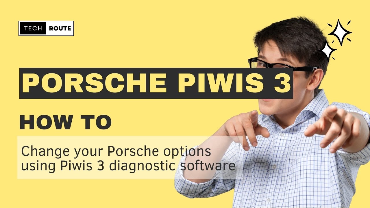Changing Porsche Options with Porsche Piwis 3 Software