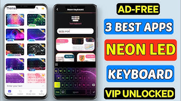 3 Best Neon Led Keyboard App For Android