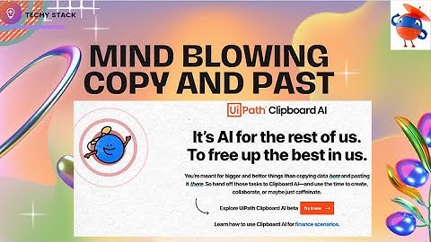 Uipath Clipboard AI #uipath #automation #clipboard
