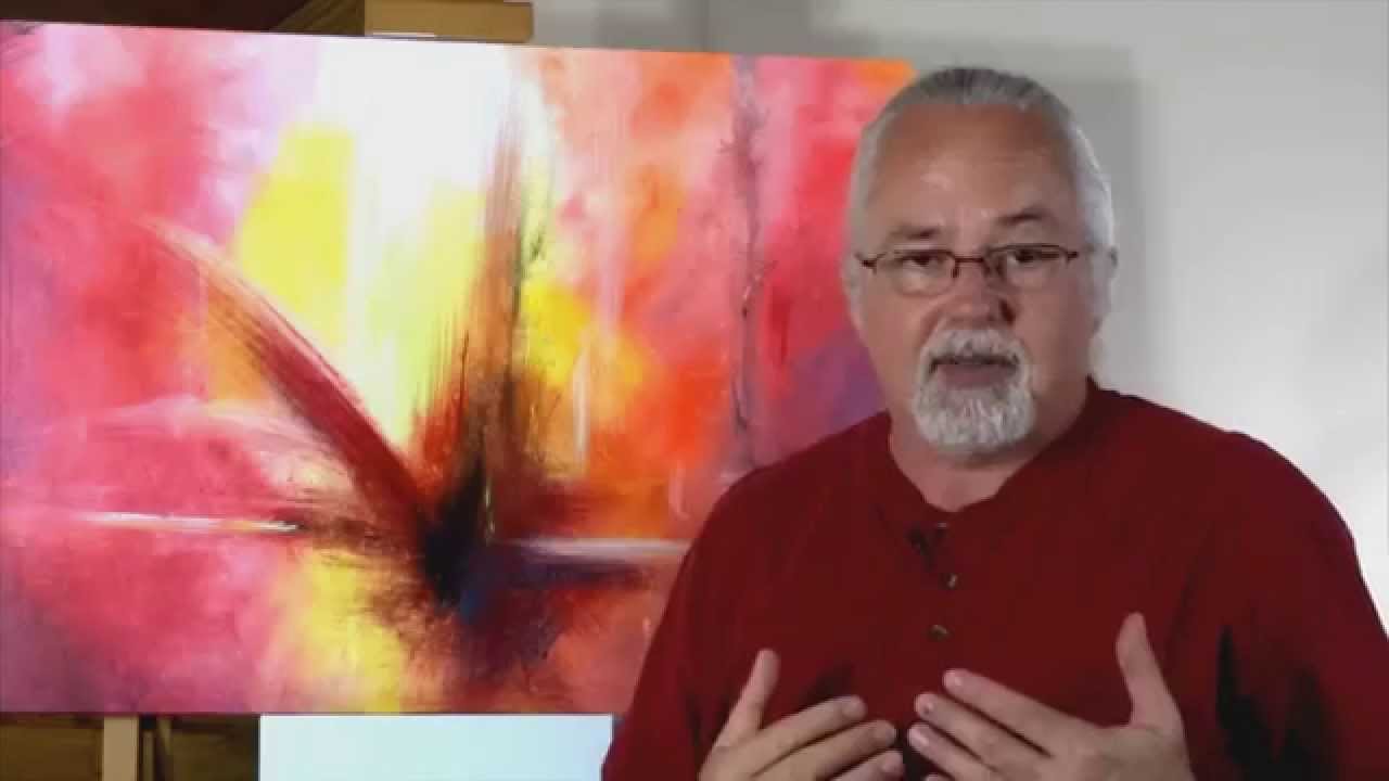Learn to paint abstract art! Easy abstract art lessons! ALL FREE