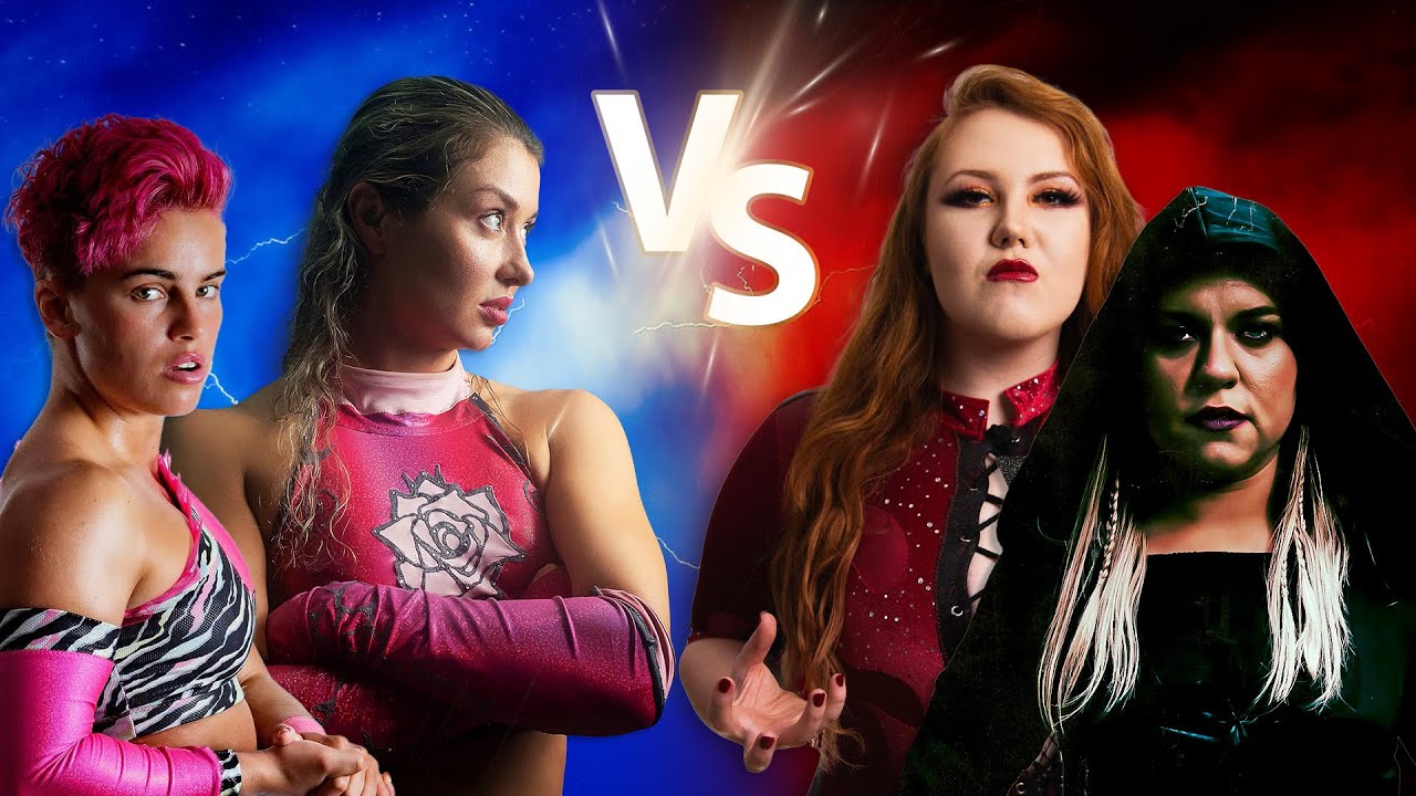 Ultimate Team Kiara & Harley Hudson BATTLE Nightshade & Armina Lily. Women's Tag Team FULL MATCH!!
