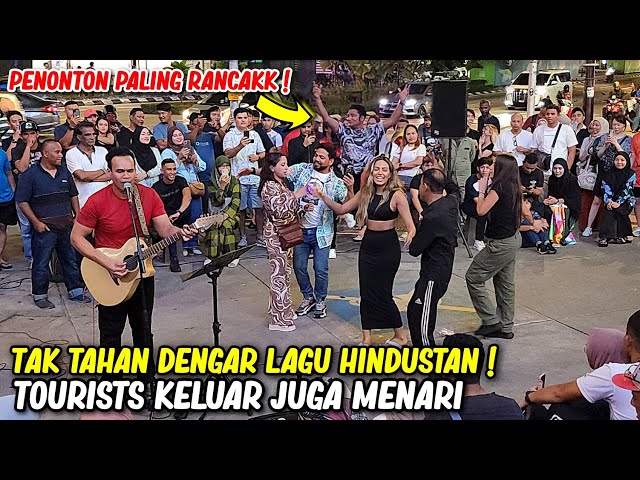 Penangan Hindustan ! Tourists cantik akhirnya keluar menari pada minit² akhir class=