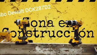 Combo Dewalt Dck287D2, Solidez Garantizada