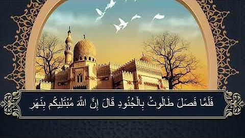 سوره البقره الصفحه ٤٠  تلاوه الشيخ/ محمد صديق المنشاوى