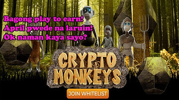 CRYPTO MONKEYS PLAY TO EARN | APRIL MAY PLAY TO EARN NA | OVERVIEW FOR CRYPTO MONKEYS | LATEST NFT