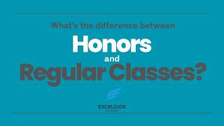What's the Difference Between Honors Classes and Regular Classes?