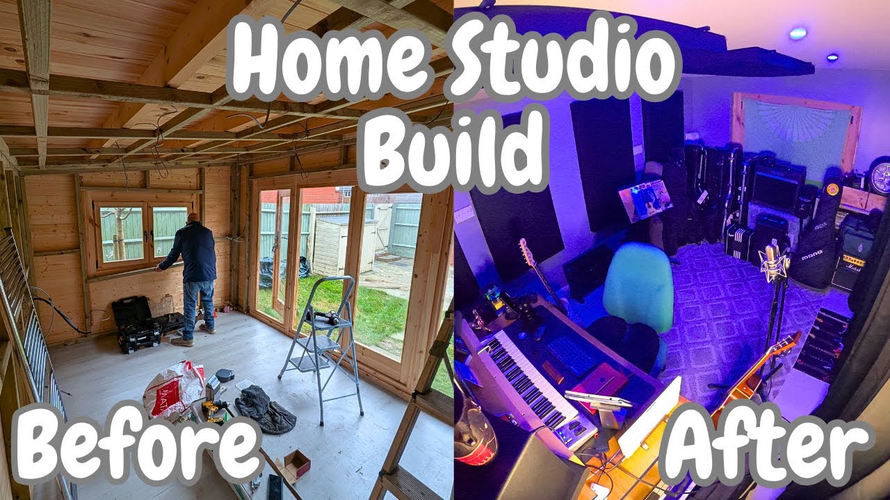 Home Studio Build 2025 - YouTube