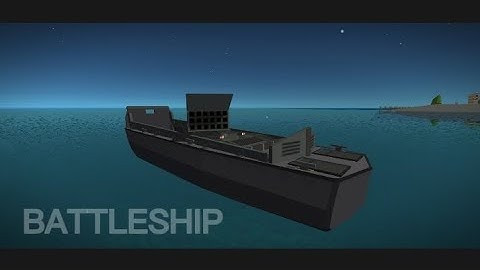 (simple sandbox 2) working battleship!