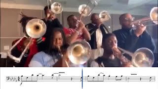 the sassiest trombone solo