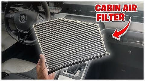 VOLKSWAGEN PASSAT CABIN AIR FILTER REPLACEMENT DIY