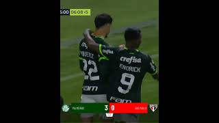 Palmeiras 5-0 São Paulo | Live again this match of the Brasileirao 2023