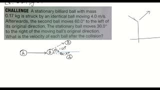 Full Physics Lesson 9.2.4 - 2D Collision Example (4/24/25) Guide