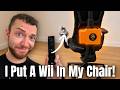 I Built a Wii Into My Desk Chair (LiberNovo Omni Pro)