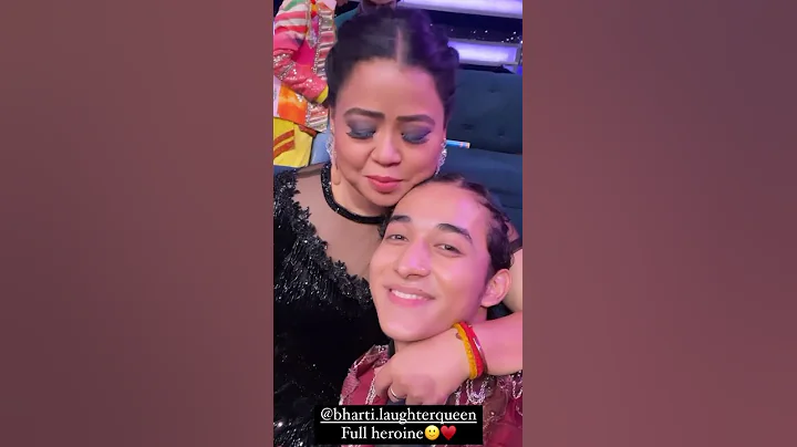 Dance Deewane 3 Grand Finale BTS Akash Thapa Masti With Bharti Singh #DanceDeewane3 #Shorts