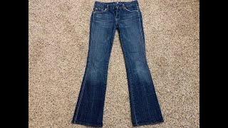 Celebrity 7 for All Mankind Womens A Pocket Bootcut Jeans Size 26 Profile