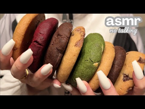 ASMR * Tapping & Scratching on Cookies!! * Dirty Cookie!