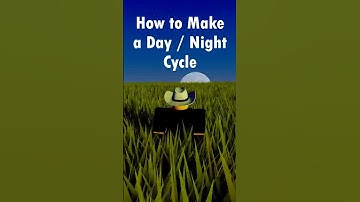 🌜Day and Night Cycle with Little Coding!